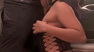 brunette amateur latina wife with natural tits gets pounded outdoors by lover without motel