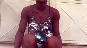 why does this crazybitch keep twerking in clothes before going fully naked??