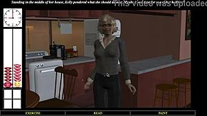 Oh man, let's play with Kelly in this solo friend ending, she's like totally blonde and hot with toys...