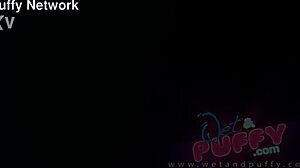 Hey, watch me tease my wet puffy pussy with this dildo slowly