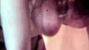 Vintage dark lantern entertainment presents classic London interracial with hairy pussy and big black cock action.