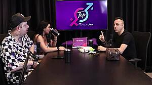 hey, bus collector king stuffs monica lima in doggystyle while cuckold watches and cums untouched