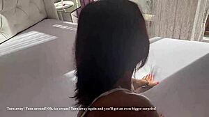 Oh damn, I convinced my friend's wife to dive into hot sex with big tits anal, deepthroat blowjob, pussy fingering, doggystyle riding, creampie orgasm after just a few smooth phrases!