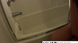 Sexy alice bell teases pussy close-up in solo masturbation session