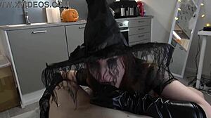 Sexy Witch Steals Cum For Her Potion