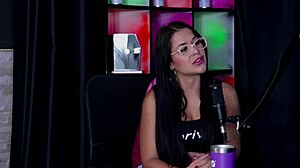 so the reason she decided to make porn content got disappointed in first recording wants to finger man's ass and try another woman - emily louise