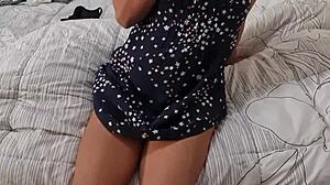 Argentinian Miranda Fucked by Boss on Phone with Husband