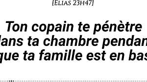 Ton copain te prend en silence pendant que ta famille est en bas, petit ami sexe chuchoté prise de risque tendre puis intense gémissements 😏