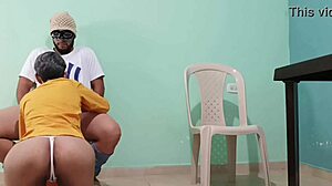 oh no madrasta drinks too much she squirts huge and he cums in her mouth with bbw creampie!!