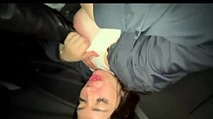 I hooked up with horny big ass Latina milf in the Uber for outdoor cumshot.