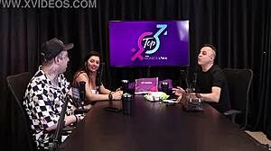 hey, bus collector king stuffs monica lima in doggystyle while cuckold watches and cums untouched