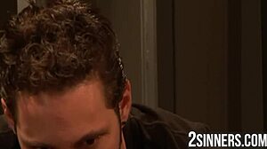 Stud Student Seduces Teacher and Wandering Professors Wife into Rough Threesome with Blowjob and Pussy Action