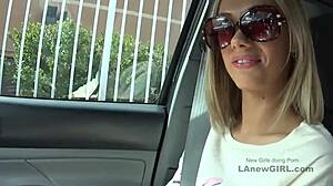 Watch this sexy new babe get fucked hard at modeling audition!