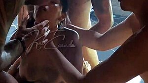 PUTARIA Gangbang with 7 Men, Gave it Good in Part 2