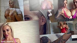 Big Tits Busty Pornstar Wet Tshirt In The Shower Australian Babe