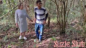 Secret park meetup with my son's friend for quick anal fun, full video on red! 😉🍑