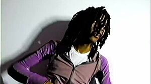 prettifun starts with light touches in a rough sex session that builds into intense music-backed pounding over time