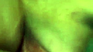 Stepmother caresses milky tits to orgasm in homemade webcam session.