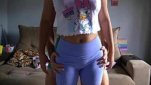 tight spandex leggings assjob and dry hump until he cums in underwear?