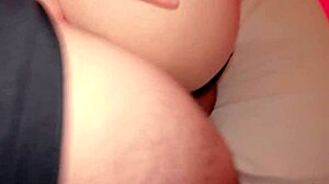 i feel my big ass stretching as this teen 18+ body takes deep anal sex with toys and creampie
