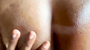 my pregnant whore gets rough anal in bedroom cowgirl with deep licks and squirting when visiting