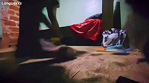 sexy clothes showcase with skinny black slut in cute skirt and beautiful legs. casual narrative follows her alluring small waist moves.