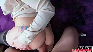 Blonde temptress Christie Stevens explores unexpected intimate desires