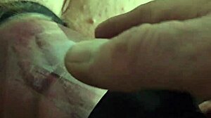 pumping fun with big natural tits and swollen pussy lips feels so intense