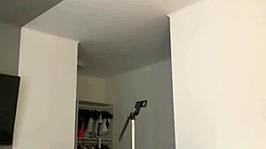 Adrianna Savu flashes huge breasts in ebony sundress 😍