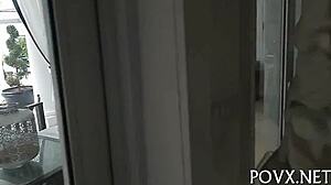 Callie Calypso Takes Intense Pov Doggystyle Fucking with Small Tits Bouncing Hard