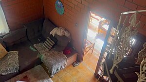 I was so horny as an amateur milf that I called my husband home quick. We had fast couple sex with my big tits bouncing!