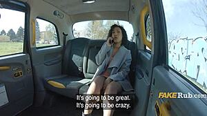 french ebony slut rides european guy outdoors in public taxi cheating