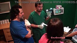 Milf Lola Lynn Spreads For Speculum Exam By Student Interns In Hospital Group Fetish