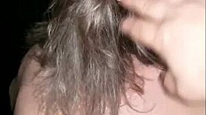 slut milf gets facial cumshot in gloryhole orgy with bondage and maledom humiliation