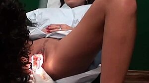 Milf Lola Lynn Spreads For Speculum Exam By Student Interns In Hospital Group Fetish