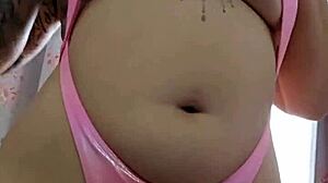 this guy and girl are casually flashing their parts in a solo exhibitionist vibe outdoors.