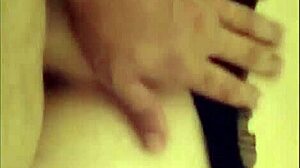 in this homemade video, the cheating bbw wife with big tits and fat ass rides her new lover's cock passionately until he cums