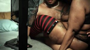 Hey, are you watching this real homemade amateur couple with ebony bbw squirting on big black cock in sloppy deepthroat and pussy licking?