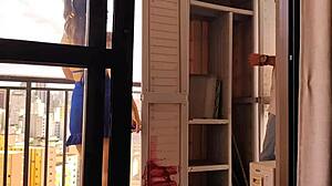 Minha Patroa Chama Para Consertar Armário E Fodo Cuzinho Da Vagabunda Vagninho E Agatha Mama