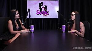 Compilation features Didy Reis cast with Tifany Rocha in part 2. It includes Brazilian milf interviews, public outdoor scenes, and bisexual swingers glamour on Sheer Red.