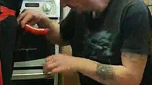 uh pegging my boyfriends ass in kitchen public cornfield bathroom with ass to mouth all thru part 12