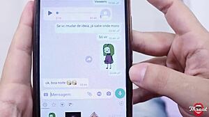 Redhead gives deepthroat blowjob with cum in mouth in tattooed pov action