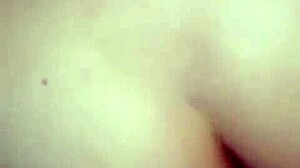 oh man, my horny hubby is fingering my pussy and ass while i'm bent over like a slutty housewife cheating