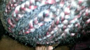 Bbw uses tongue to slap in this quick intense moment of action.