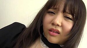 Devoted asian submissive follows every command in intense japanese blowjob encounter with creampie finish.