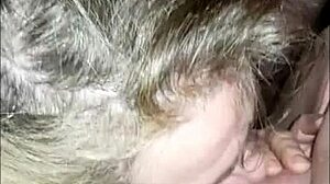 slut milf gets facial cumshot in gloryhole orgy with bondage and maledom humiliation