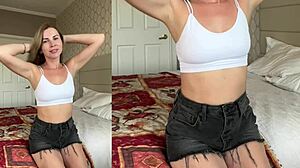 Blonde Milf Displays Saggy Pussy Close-Up and Uses Various Toys for Self-Pleasure