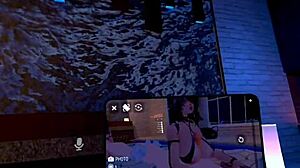 mistress megara teases her big tits and ass while dominating in femdom fun today