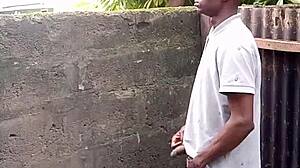 Escort guy shows peeing tips for prostate issues