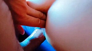 computer shows home sex where teacher and student explore couple anal in stockings. milf wife bends over for assfucking in lingerie.